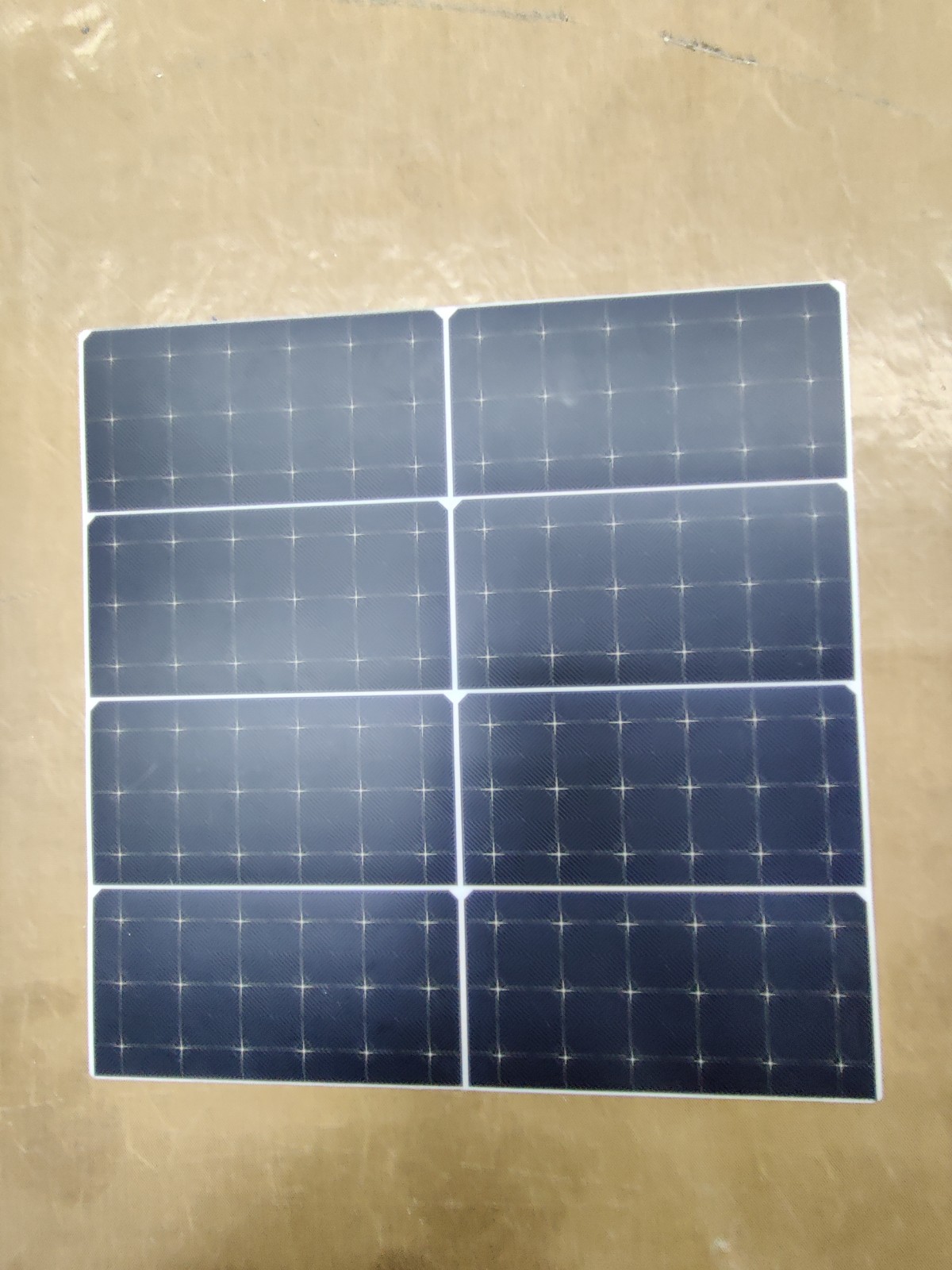 Portable mono thin film flexible solar panel pv module