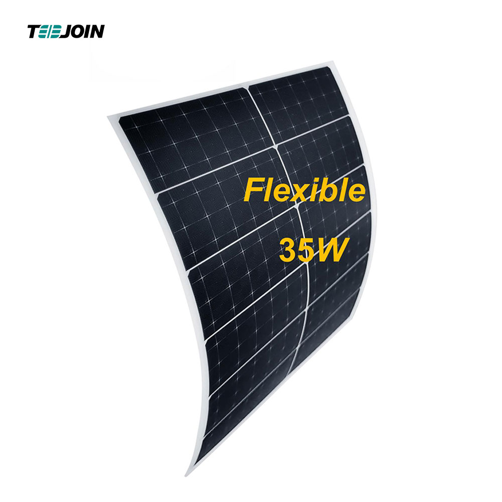 Portable mono thin film flexible solar panel pv module