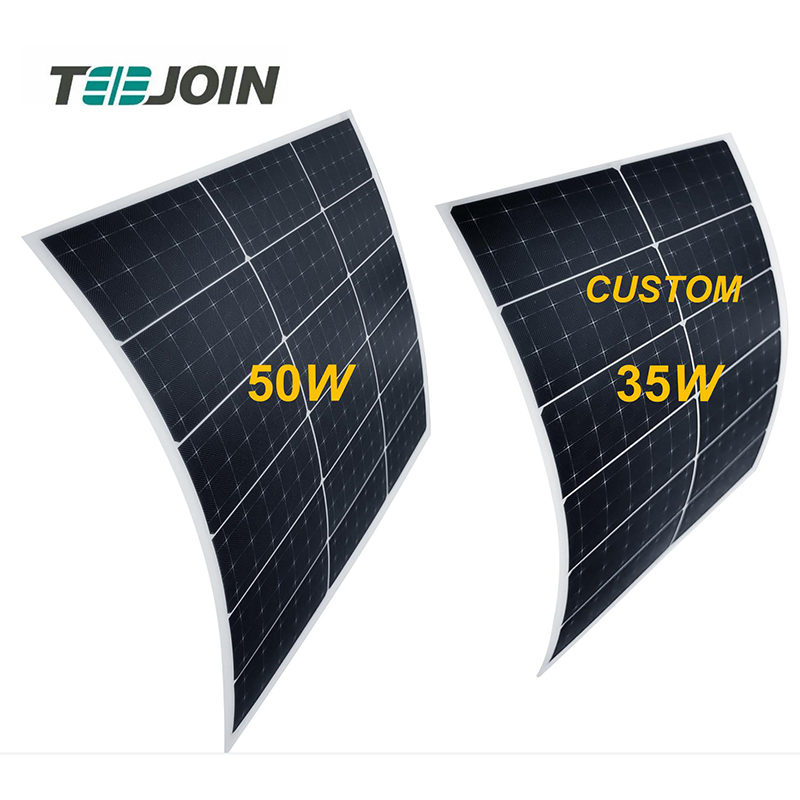 Portable mono thin film flexible solar panel pv module
