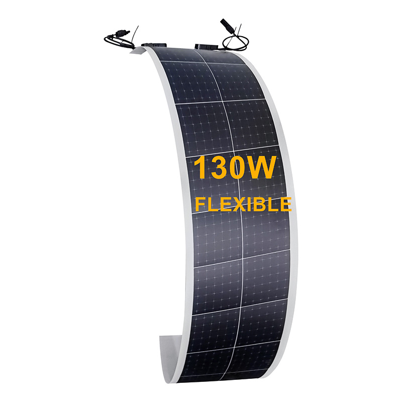 Customized 130w Mono half cell flexible Solar Panel Wholesale