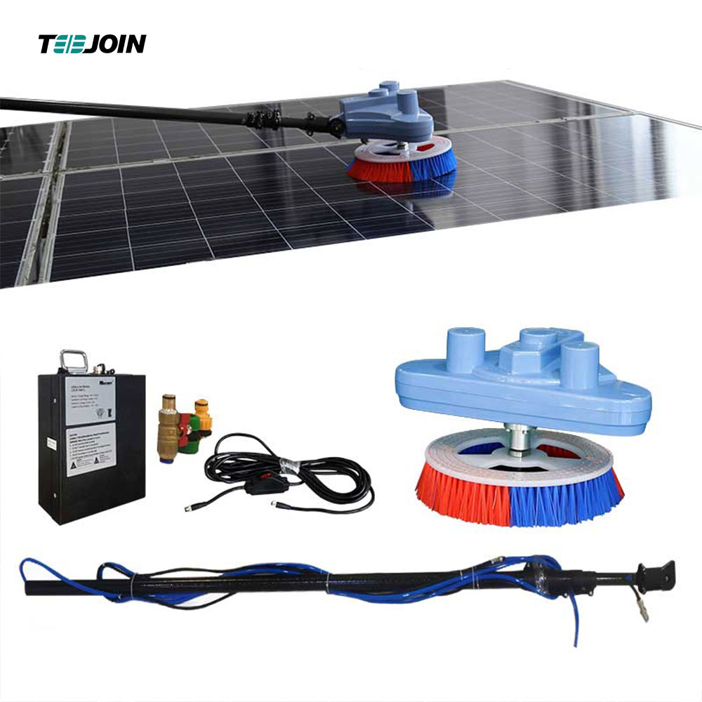 solar powered double ended brush