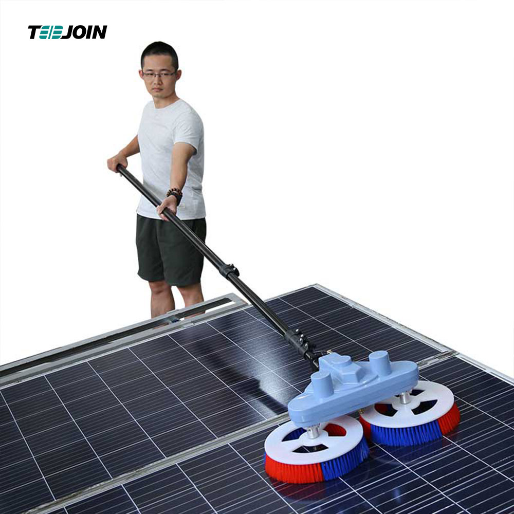 solar powered double ended brush