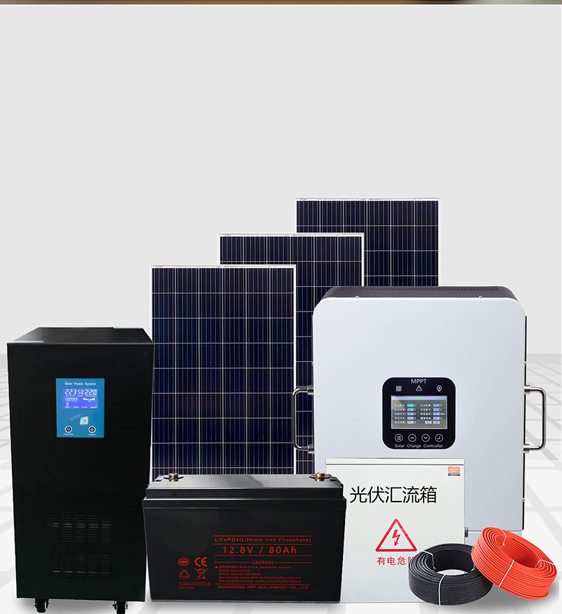 Global Sales 5kw 20kw on off grid roof complete solar panel system