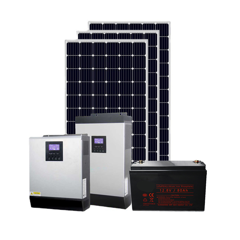 Global Sales 5kw 20kw on off grid roof complete solar panel system
