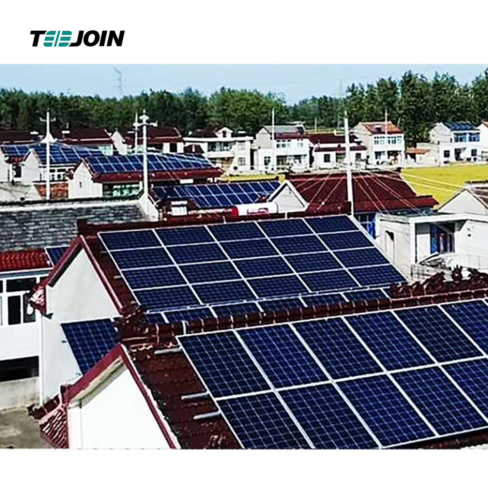 Residential household tile roof photovoltaic program