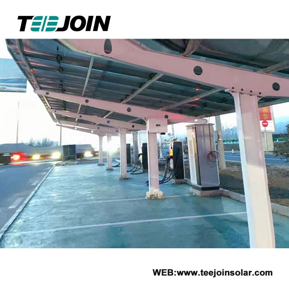 How to equip a car charging gun with a 10KW solar system?