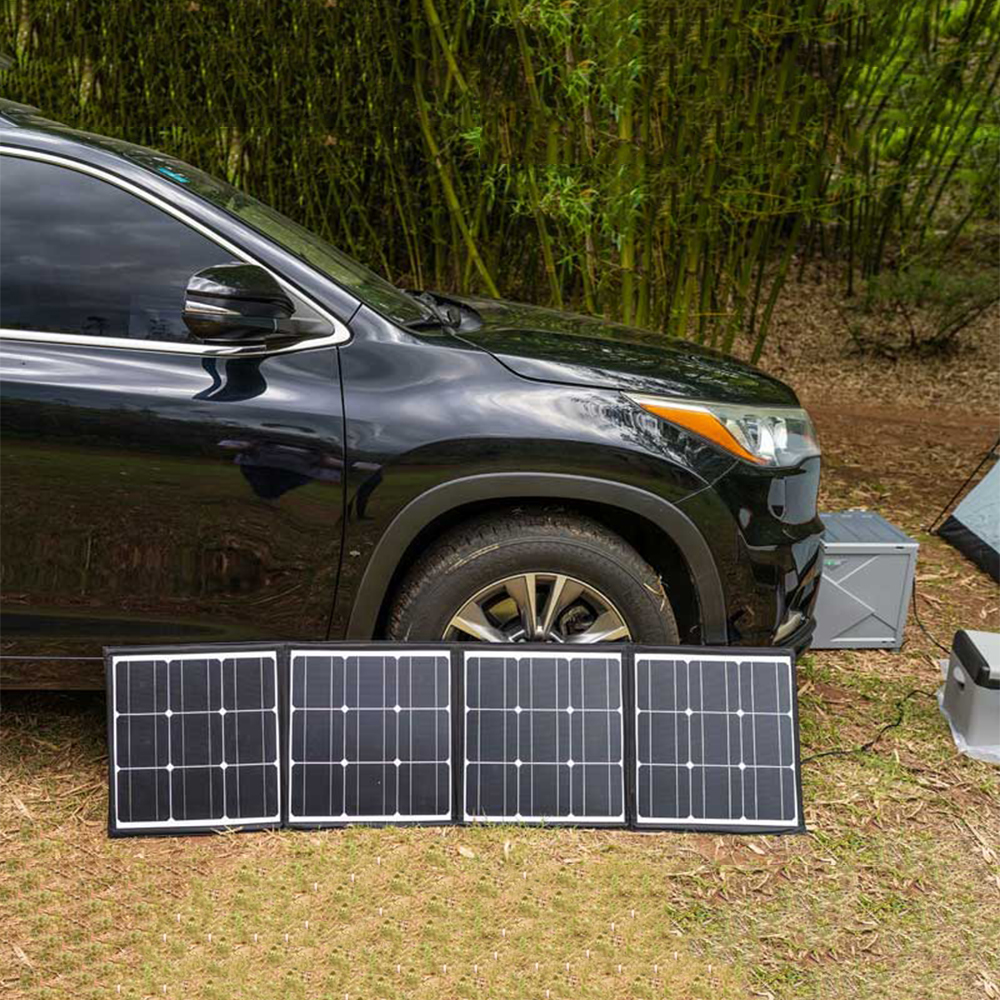 The actual measurement of solar panels can charge how much electricity a day