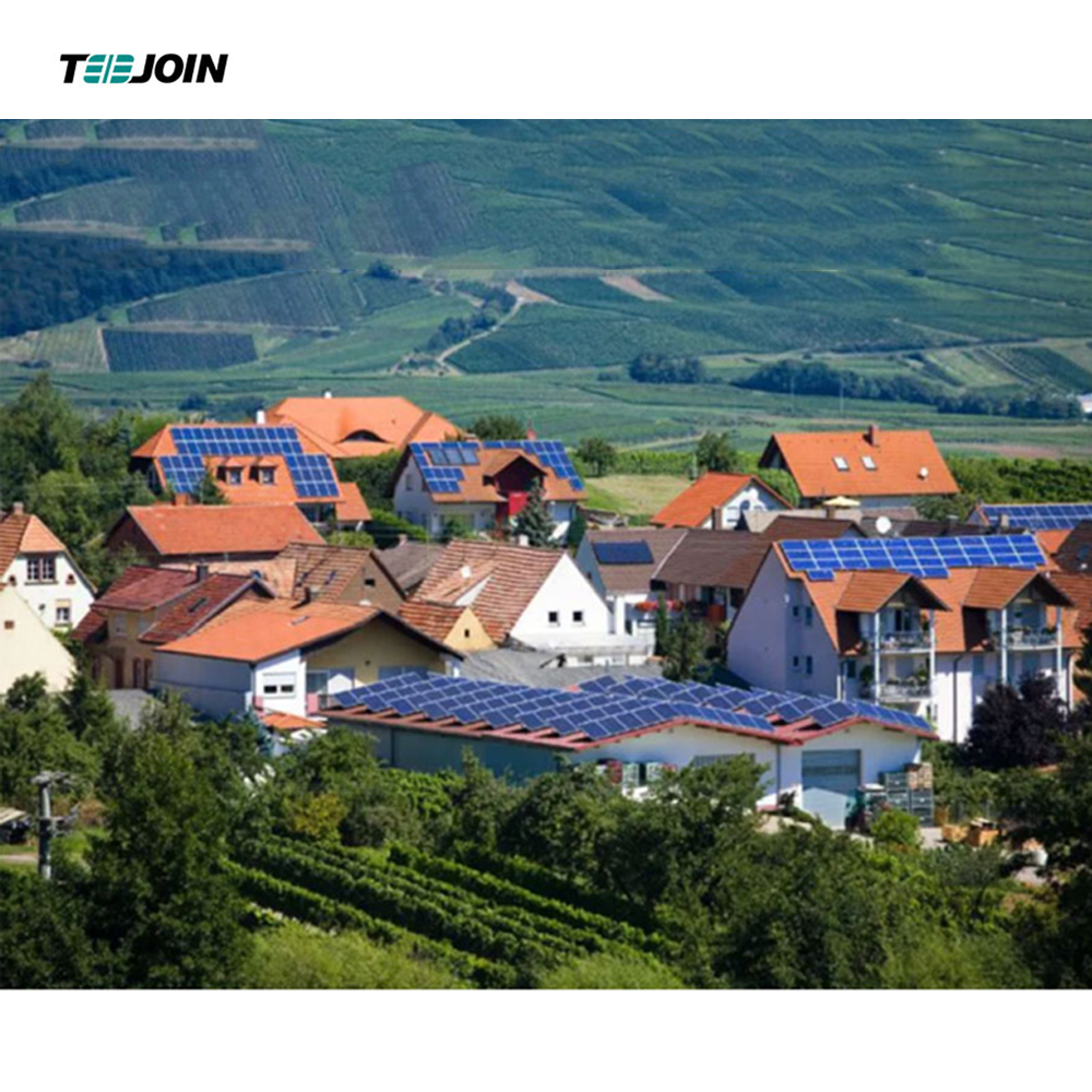 What are the top five benefits of using Teejoin solar panels for residential use?