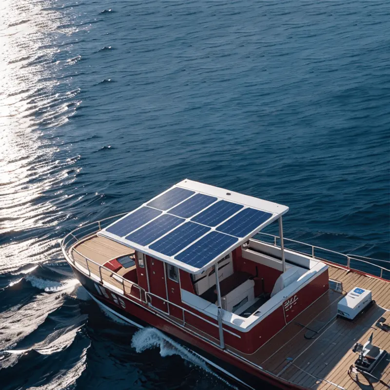 Solar panels in offshore buoys bring light to ocean monitoring