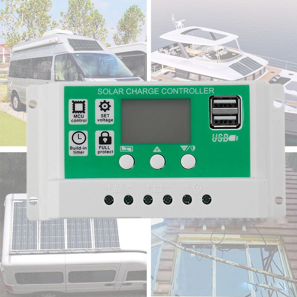Solar Controller Solar Panel Universal Controller Dual USB