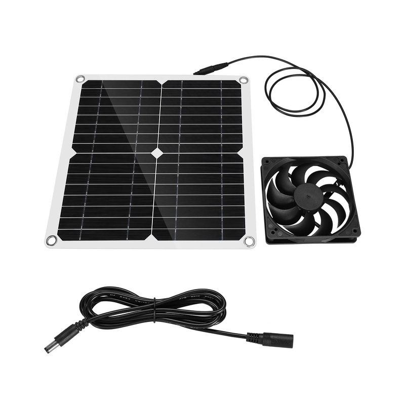 10 Watt Solar Exhaust Fan Mini Solar Panel Power Supply Fan
