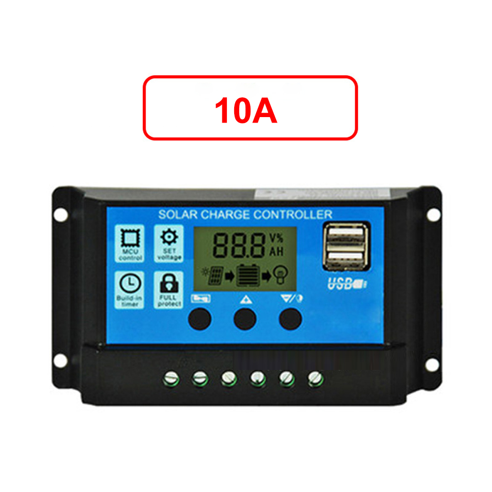 20W Monocrystalline Solar Panel Controller Kit Phone RV Outdoor