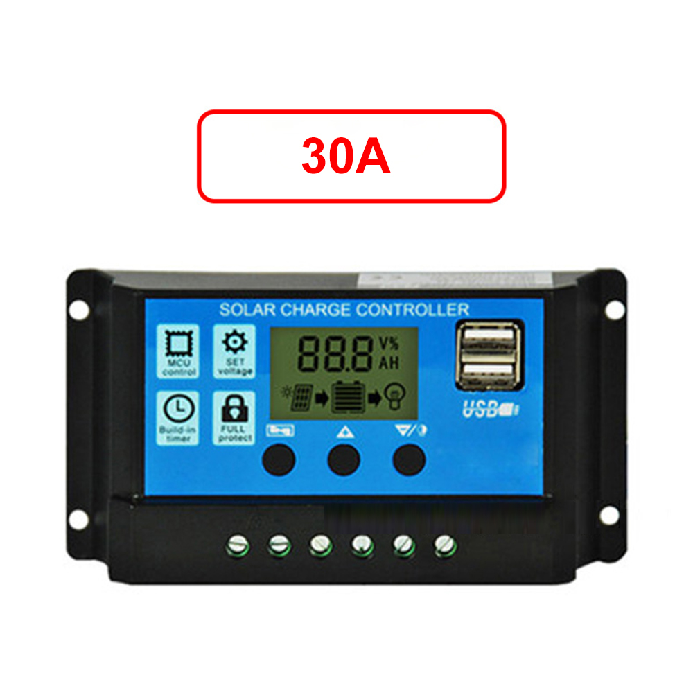 20W Monocrystalline Solar Panel Controller Kit Phone RV Outdoor