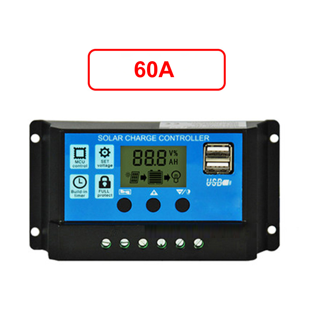 20W Monocrystalline Solar Panel Controller Kit Phone RV Outdoor