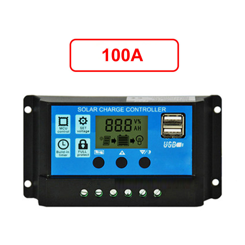 20W Monocrystalline Solar Panel Controller Kit Phone RV Outdoor