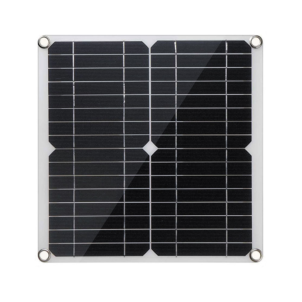 20W Monocrystalline Solar Panel Controller Kit Phone RV Outdoor