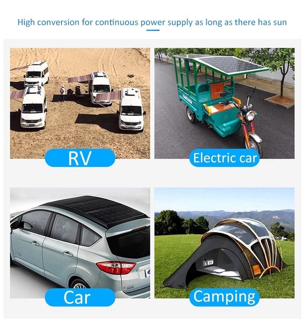 Customized solar panels and solar panel controllers