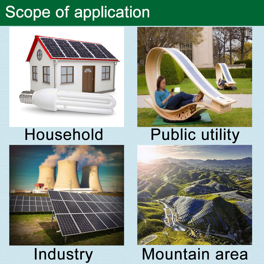 Roof boat light weight thin narrow flexible solar panel