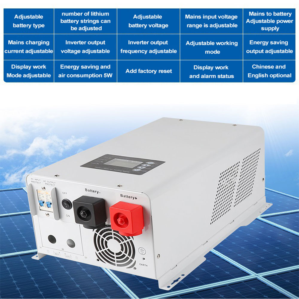 10kw 5kw Solar Power Inverter Off-grid Hybrid Solar Inverter