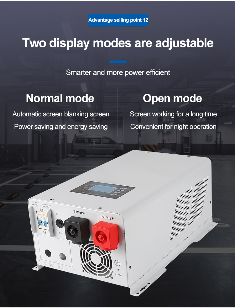 10kw 5kw Solar Power Inverter Off-grid Hybrid Solar Inverter