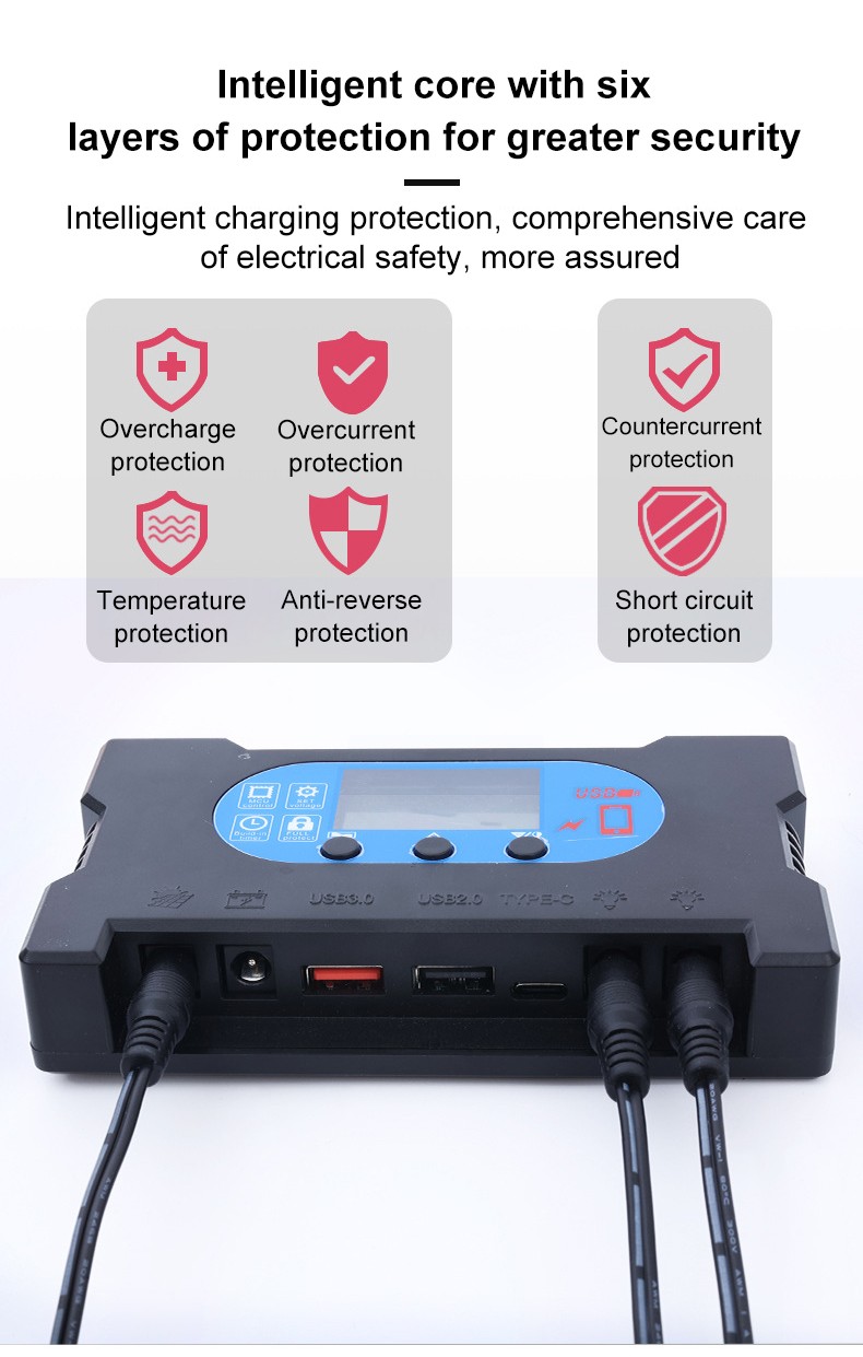 Dual USB Fast Charge Solar Controller