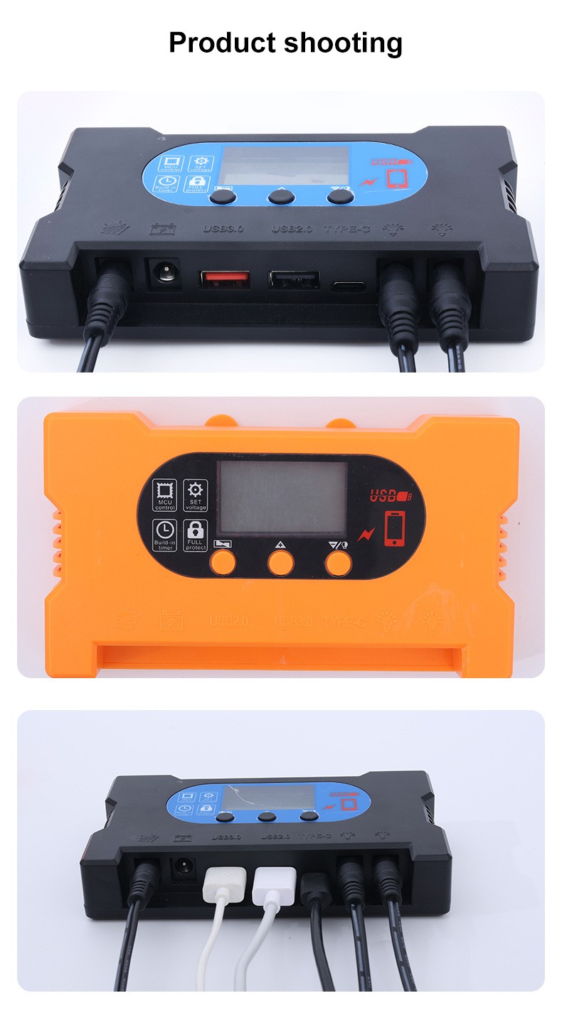 Dual USB Fast Charge Solar Controller
