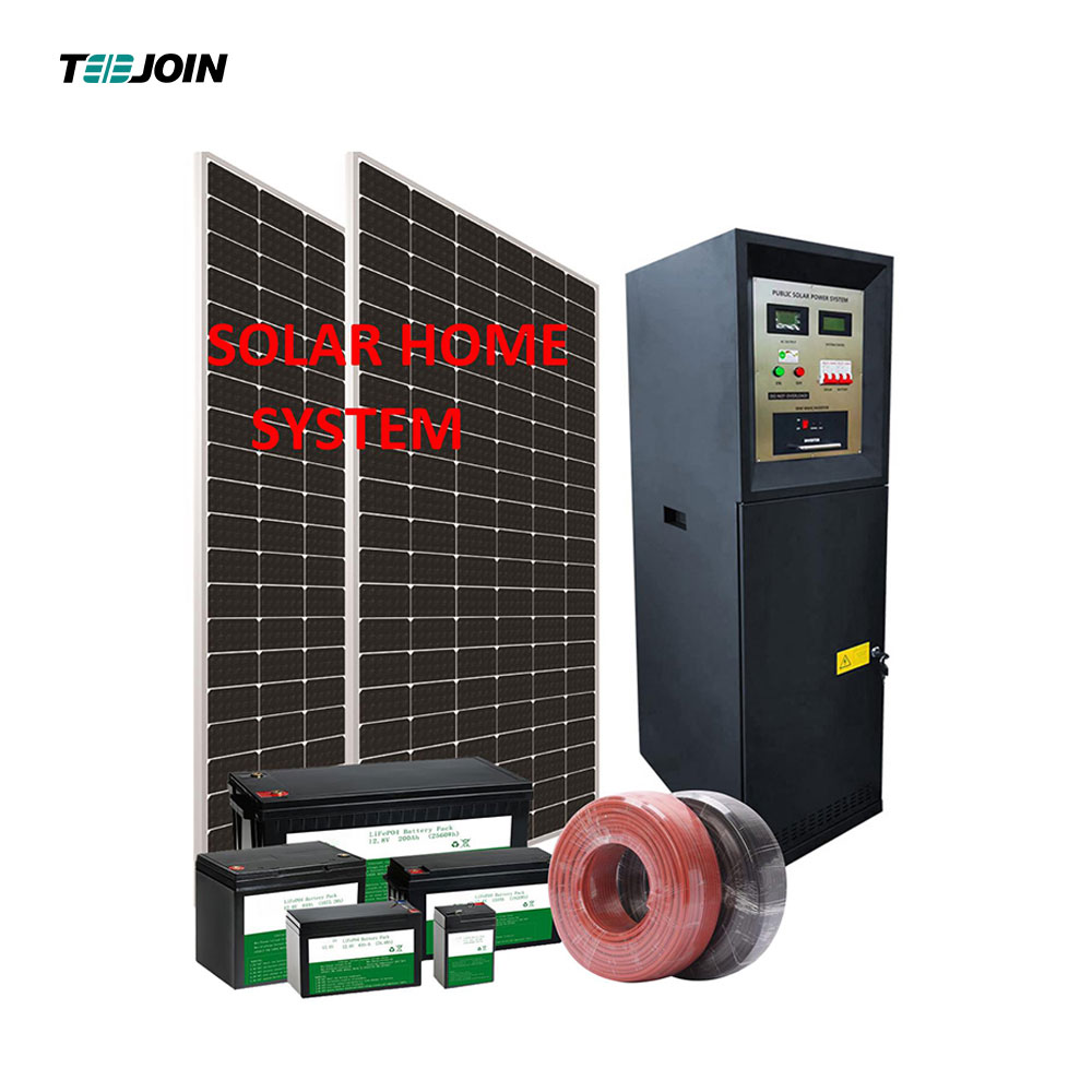 Blue Off-Grid Complete Solar Cell Storage System Customizable Service