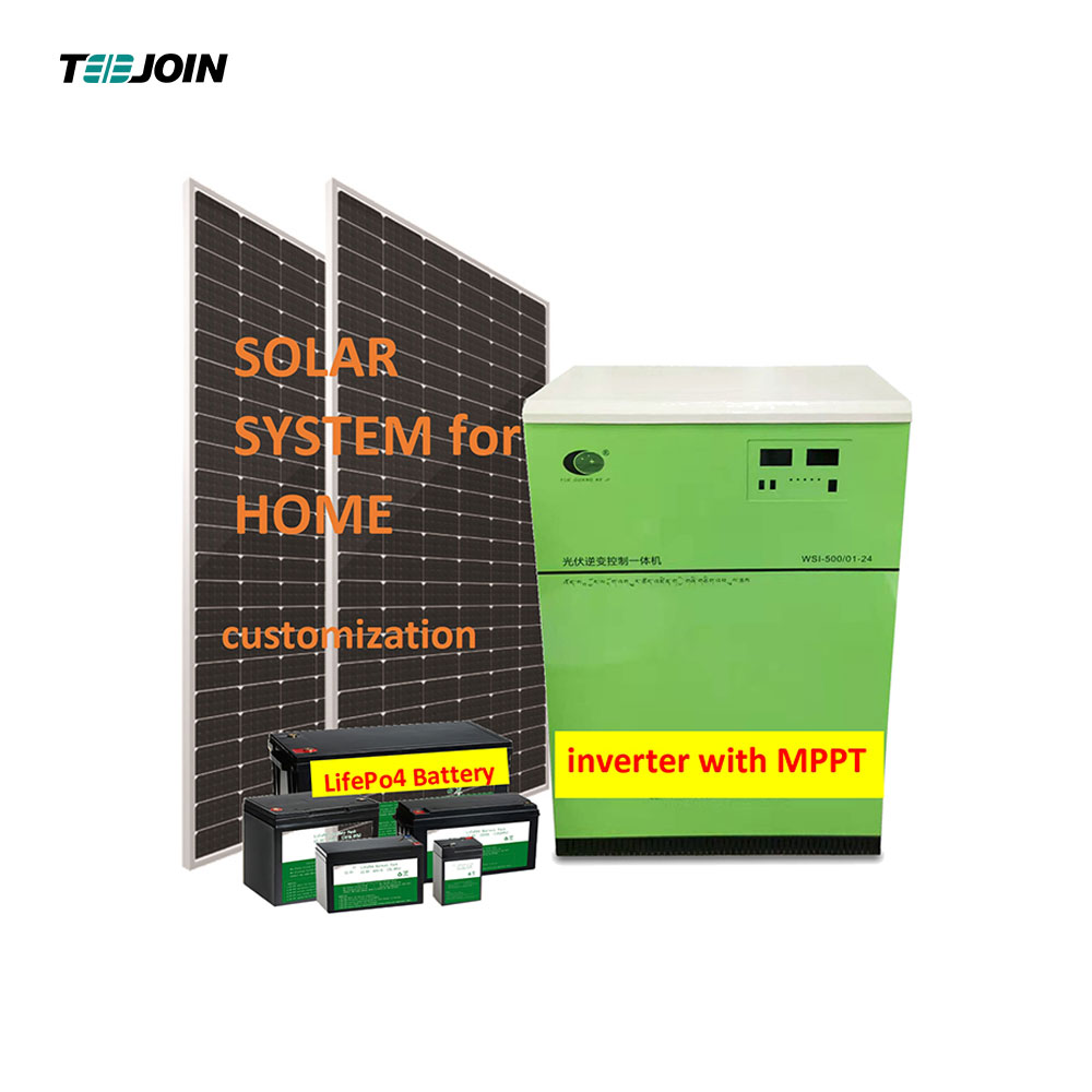  Factory 5kw complete off grid power solar home lighting system Sale