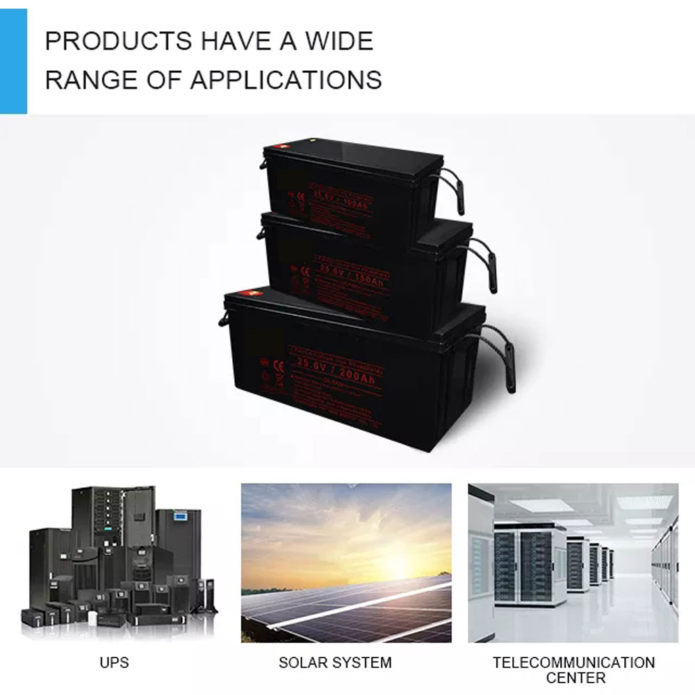 12.8v 200ah LiFePO4 Lithium Battery lithium ion battery