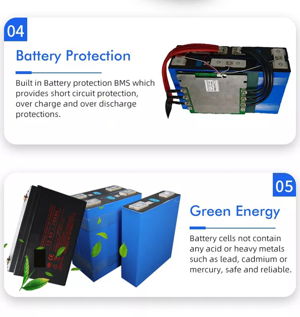 12v 100ah LiFePO4 Lithium Battery