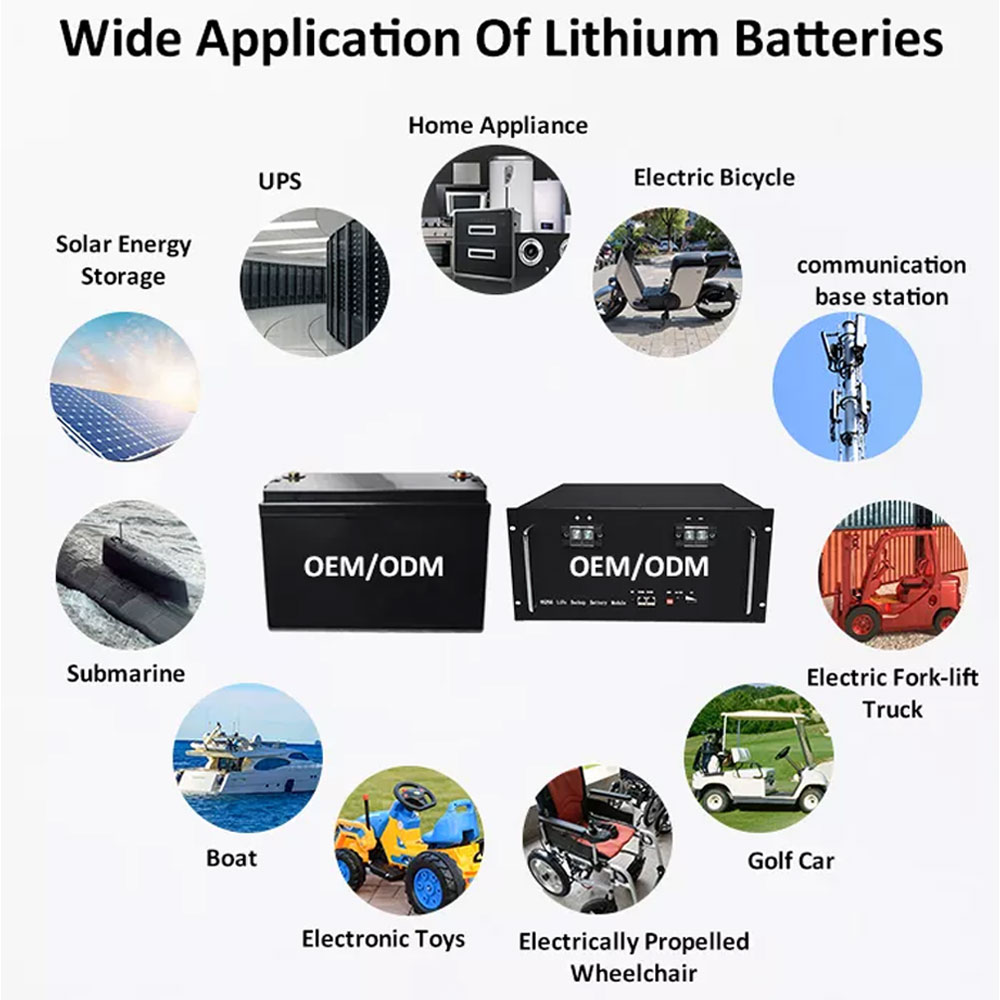 12V 100AH Lithium Iron Phosphate Lifepo4 Battery