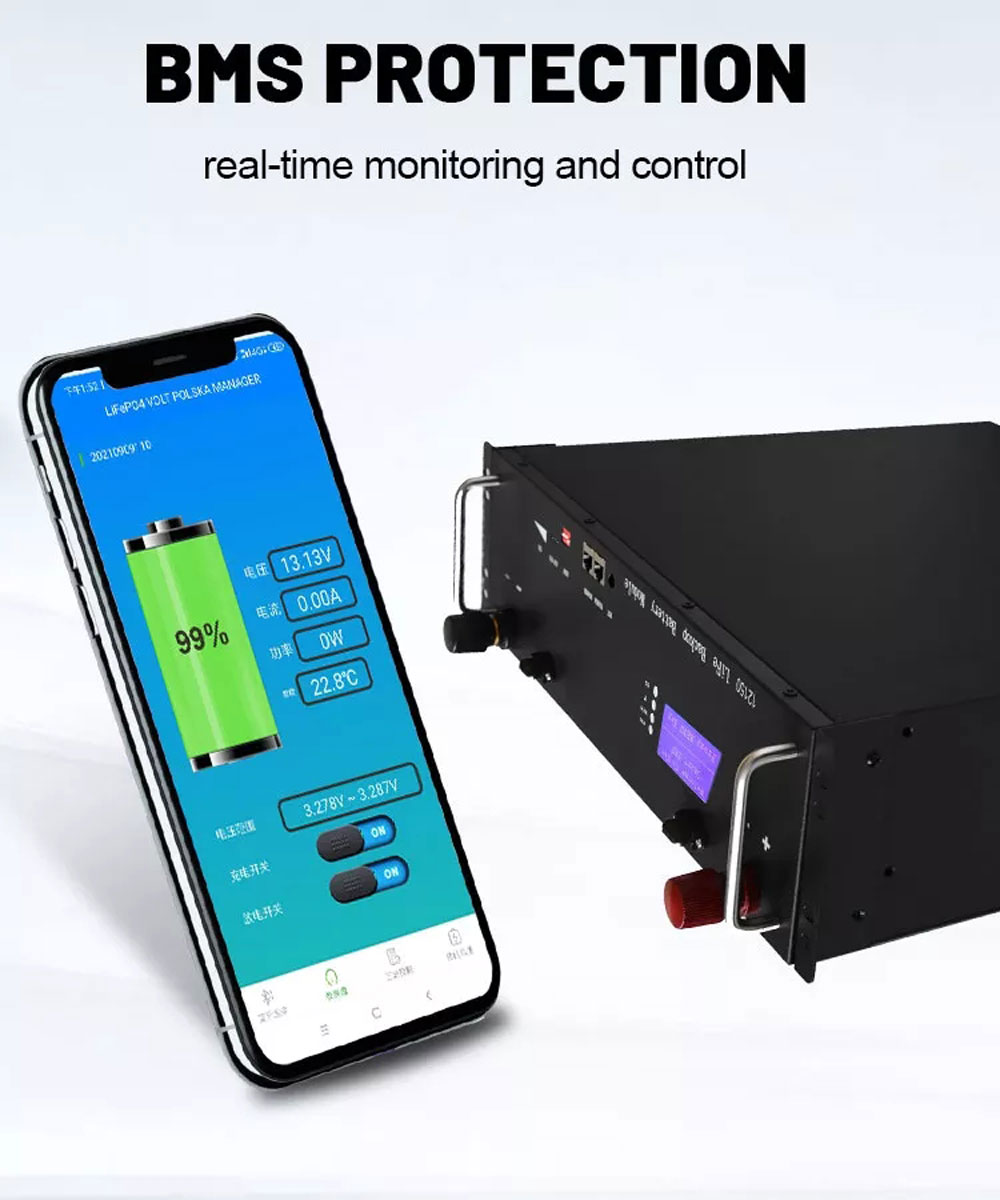 Lifepo4 Square lithium iron phosphate battery custom