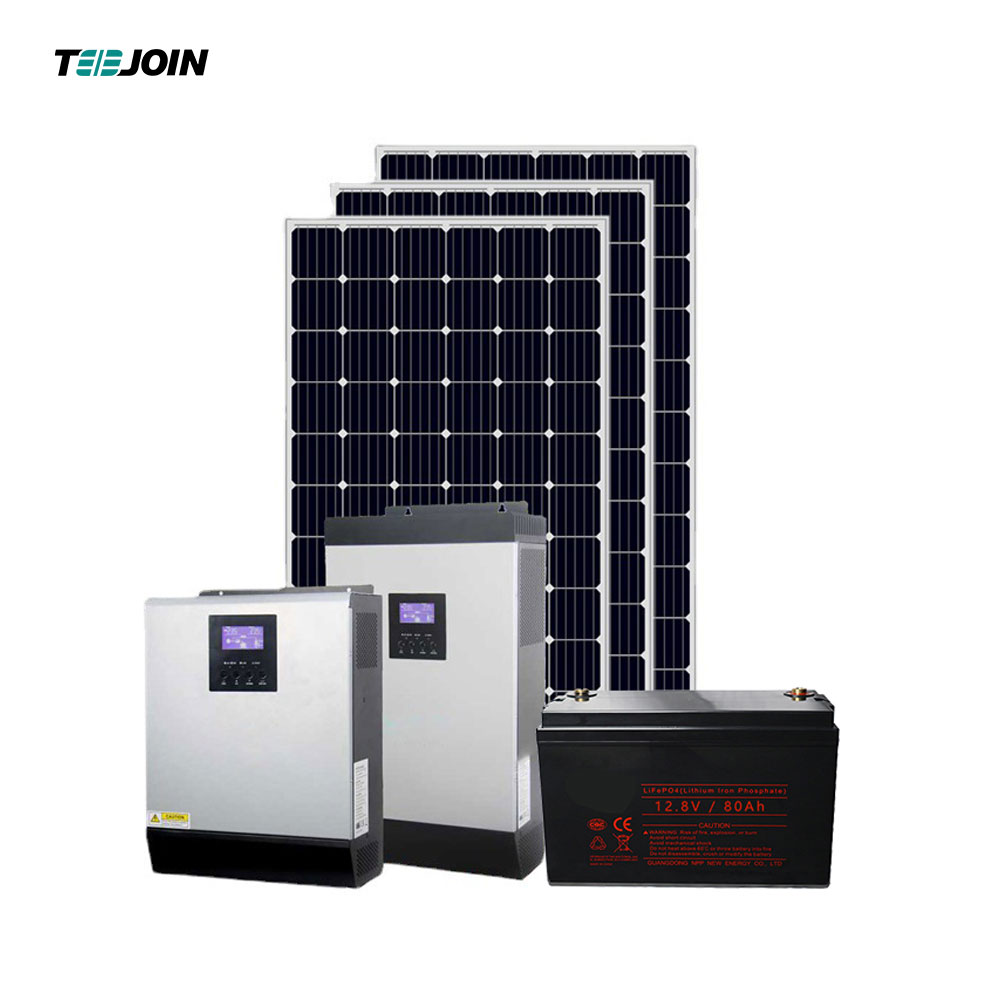 Roof complete 15kw on off grid hybrid solar panel system