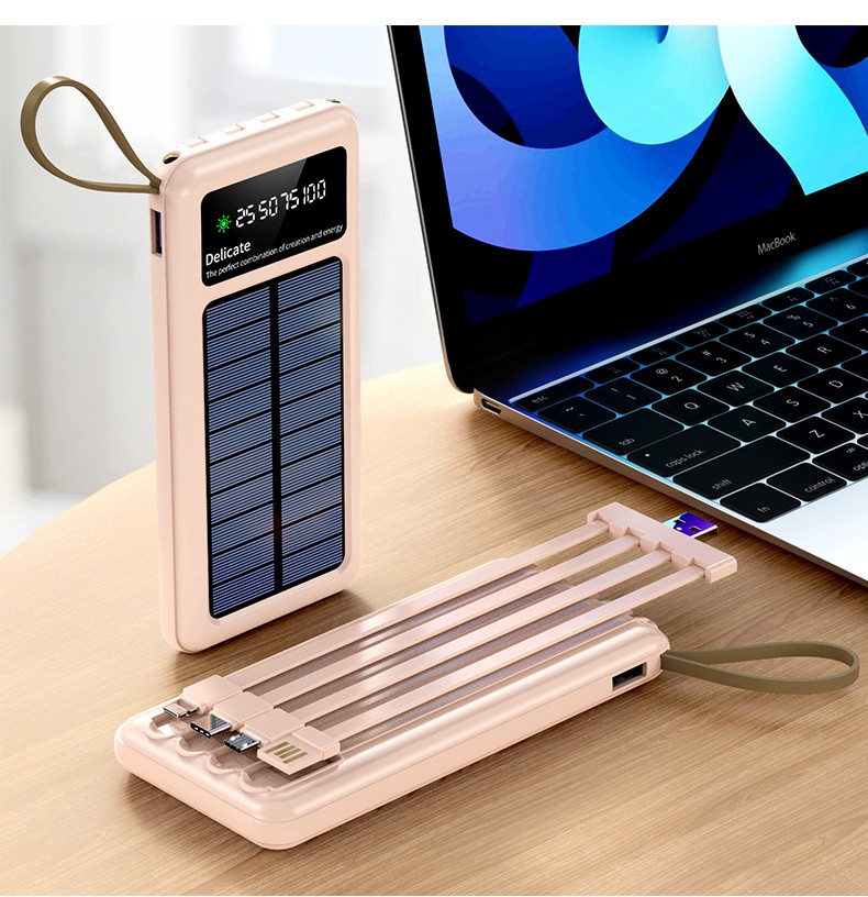 Outdoor Solar Panel Charger Power Bank 