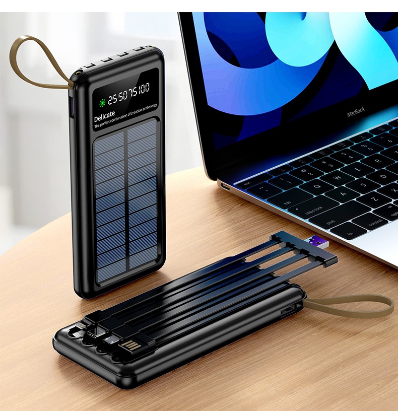 Outdoor Solar Panel Charger Power Bank 