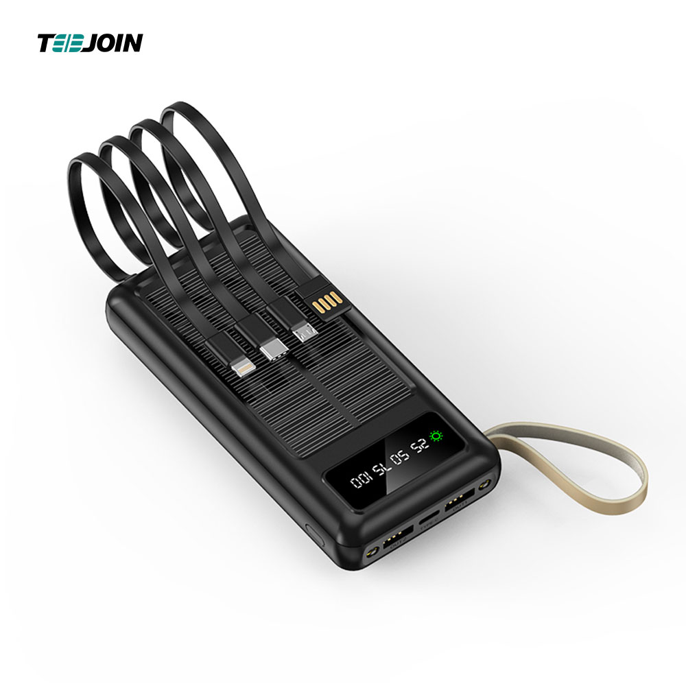 Portable Solar Panel Charger Power Bank Supply Mini
