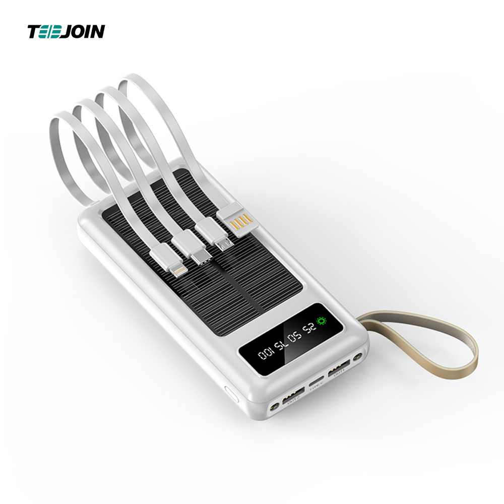 Portable Solar Panel Charger Power Bank Supply Mini