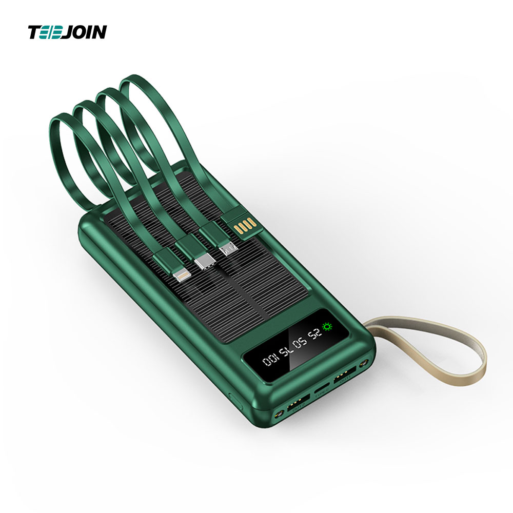 Portable Solar Panel Charger Power Bank Supply Mini