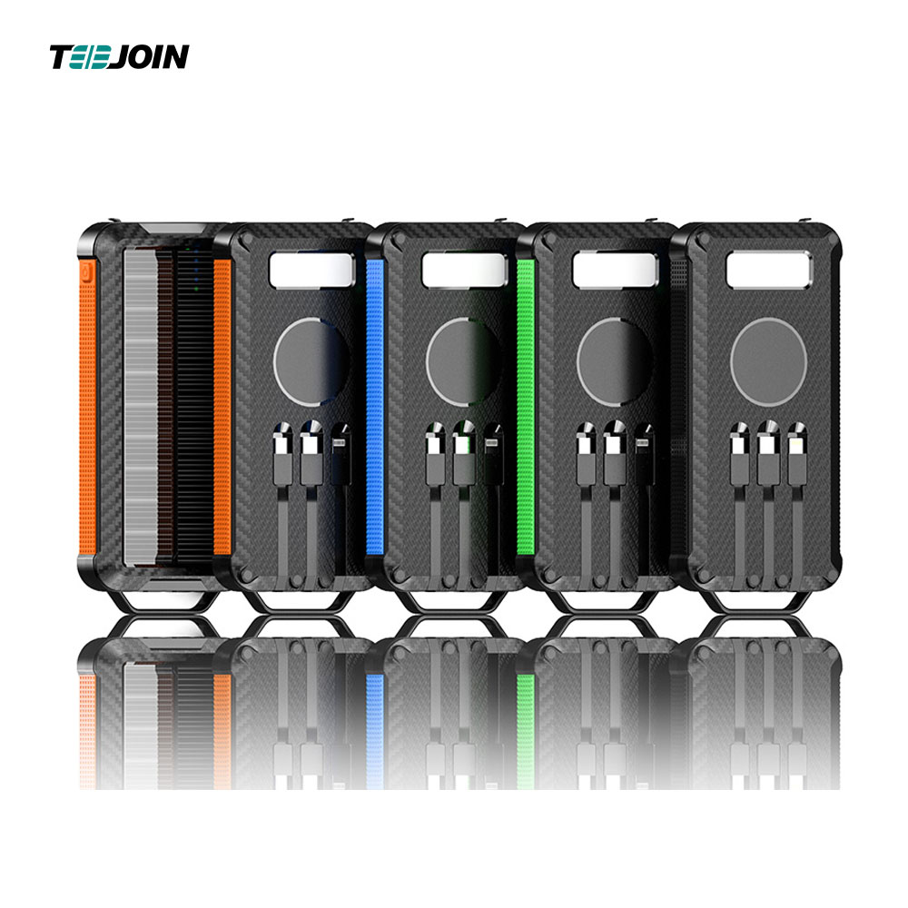 Solar Charger Portable Power Bank For Hiking And Traveling