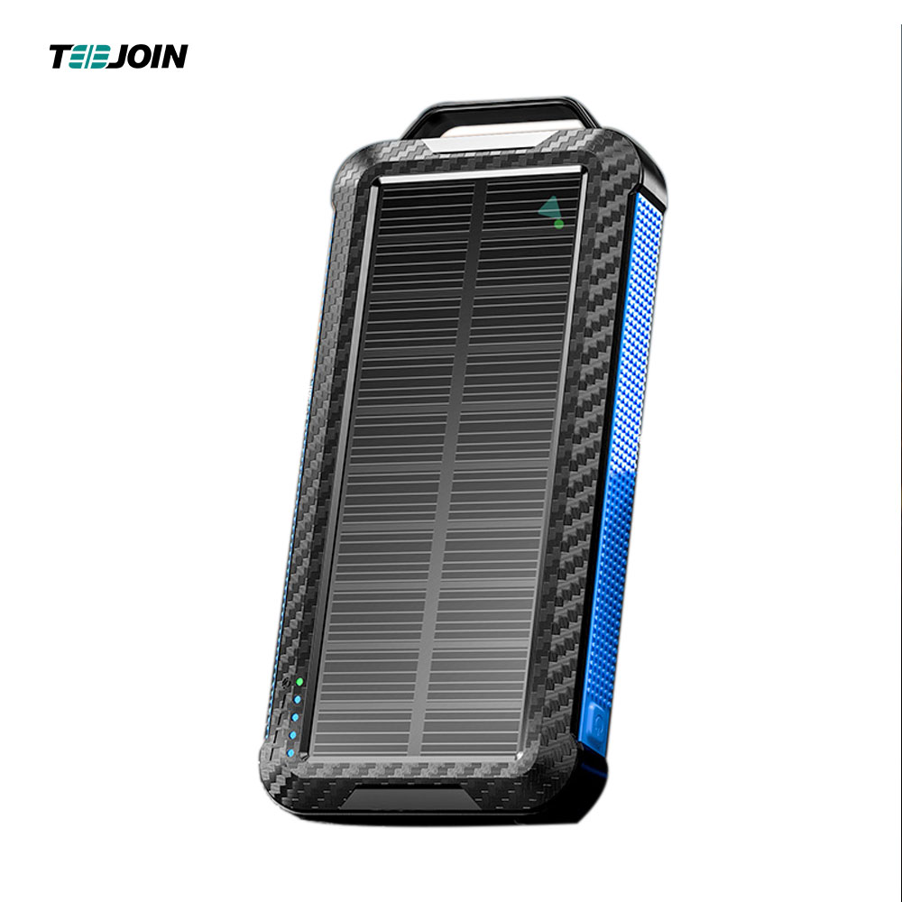 Solar Charger Portable Power Bank For Hiking And Traveling