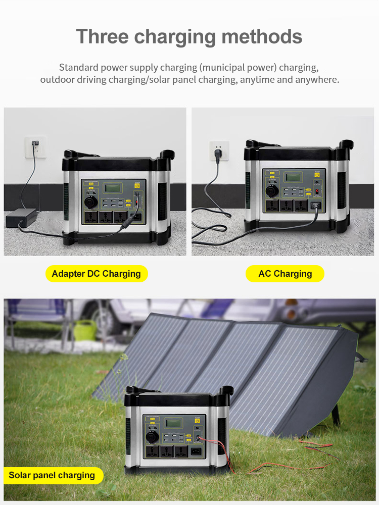 Power Station Lithium Battery Solar Power Generator