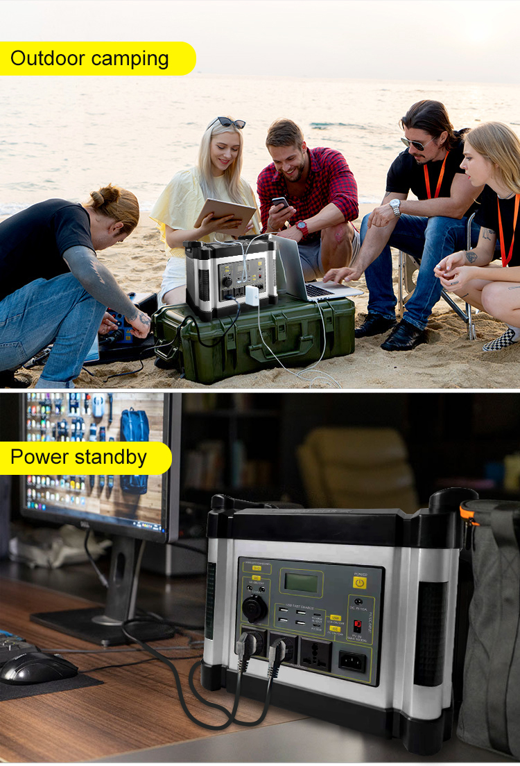 Power Station Lithium Battery Solar Power Generator