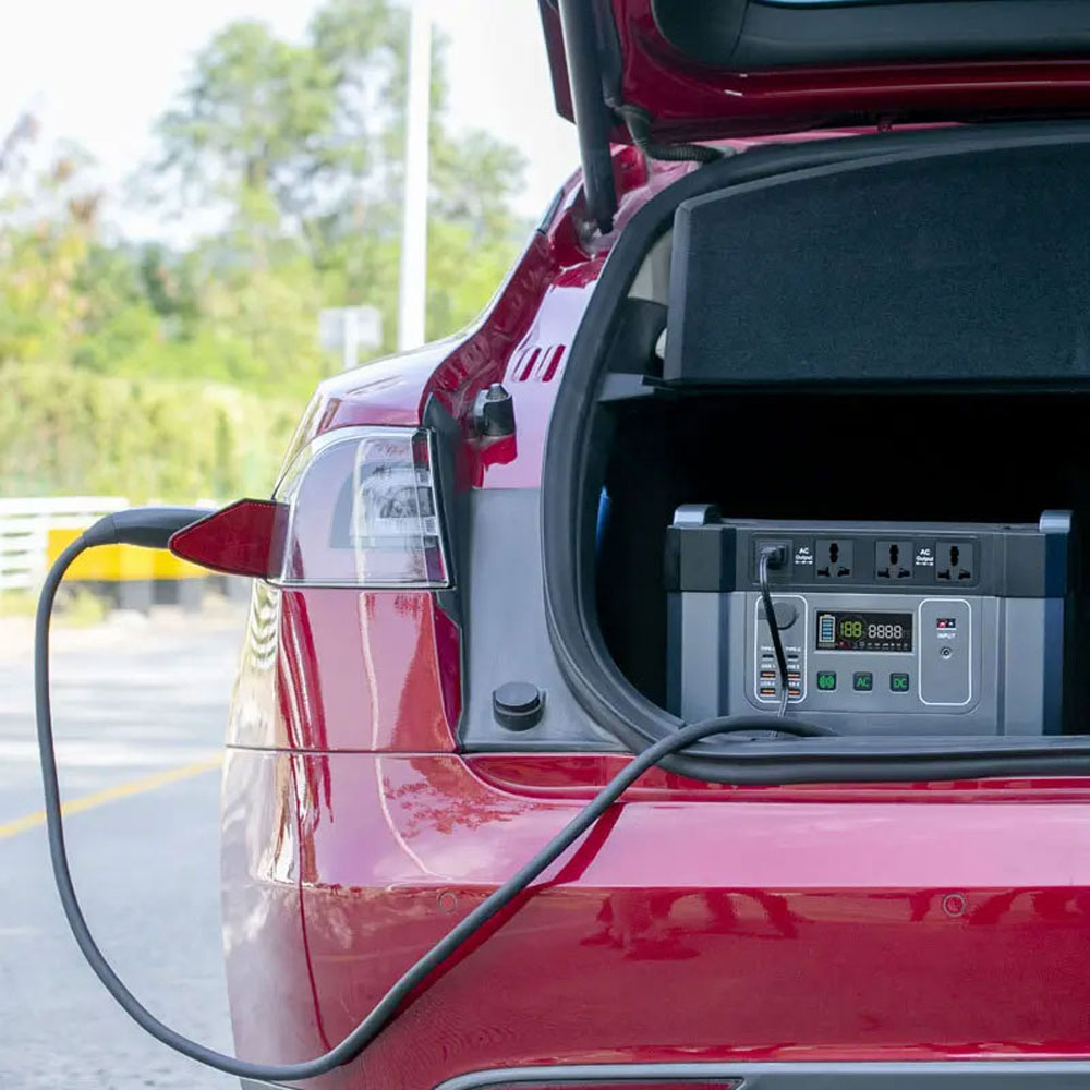 2KW Lithium Battery Power bank Station 110V 220V Portable solar energy systems
