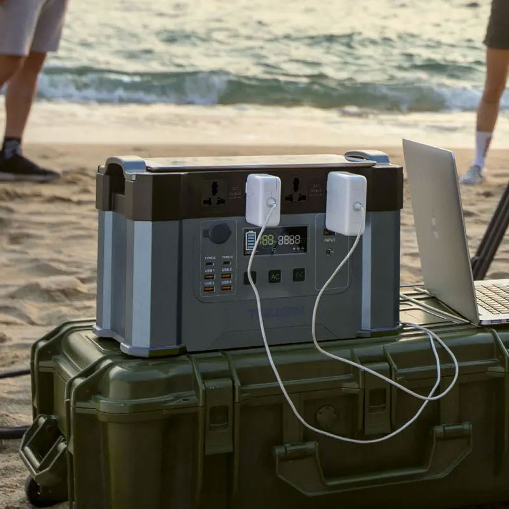 2KW Lithium Battery Power bank Station 110V 220V Portable solar energy systems