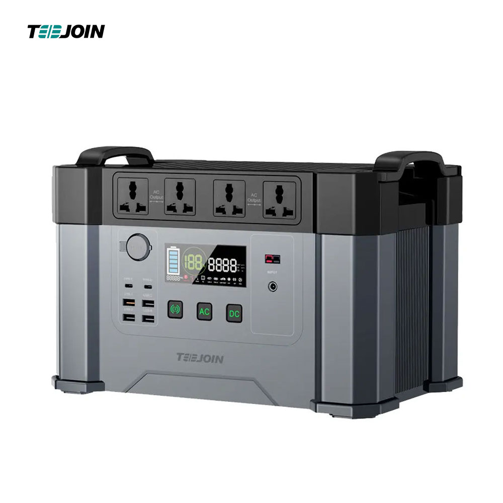 2KW Lithium Battery Power bank Station 110V 220V Portable solar energy systems