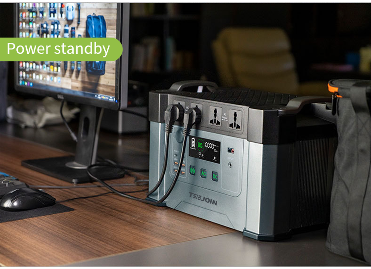 2KW Lithium Battery Power bank Station 110V 220V 