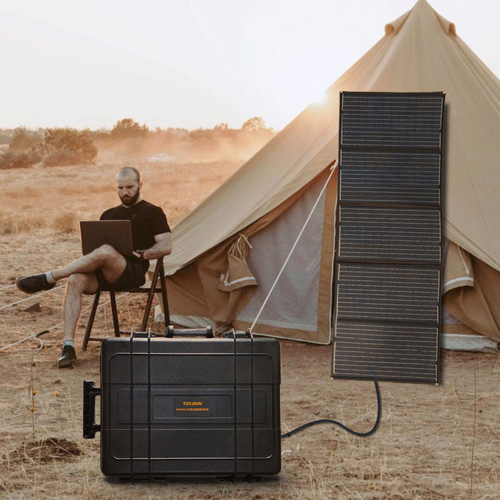 2000W Portable Outdoor Camping Home Mini Solar Power Station