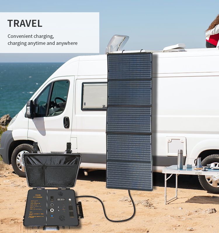 2000W Portable Outdoor Camping Home Mini Solar Power Station