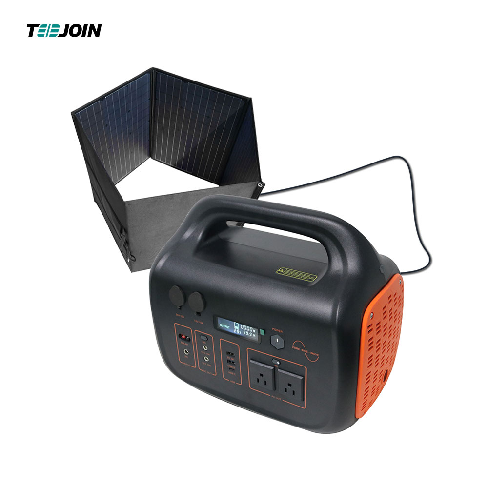 Customized Portable Solar Portable Power Station With Solar Panels