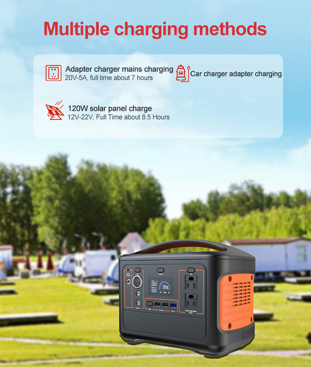 220V Portable solar energy systems electric Power Generator 1500Wh
